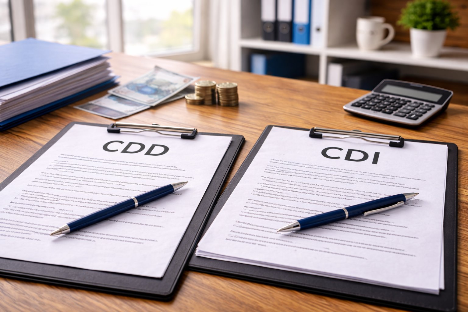 CDD ou CDI : quelles différences clés